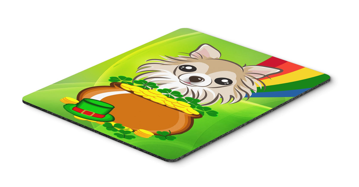 Caroline's Treasures BB1995MP Chihuahua St. Patrick's Day Mouse Pad, Hot Pad or Trivet for Home Office Gaming Working Computers Laptop Mouse