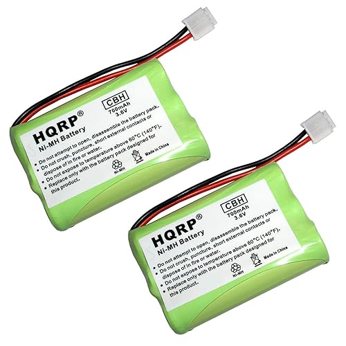 HQRP 2-Pack Phone Battery Compatible with AT&T/Lucent 80-5848-00-00/8058480000, Model 27910, SKU 00102