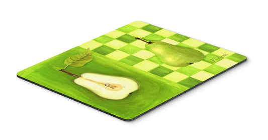 Caroline's Treasures WHW0121MP Pear by Ute Nuhn Mouse Pad, Hot Pad or Trivet for Home Office Gaming Working Computers Laptop Mouse Mat,Washable Large