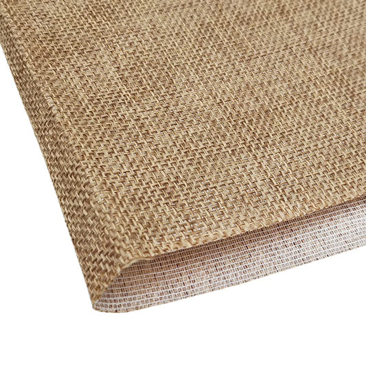 Speaker Grill Cloth Antique Retro Sound Transparent Dustproof Linen Guitar Sound Mask Mesh Cloth Background Cloth (1.46m x 0.5m / 57" x 19", Dark