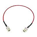 AV-Cables 12G 4K HD SDI BNC - BNC Cable 4855R Mini RG59 (1.5ft, Red)