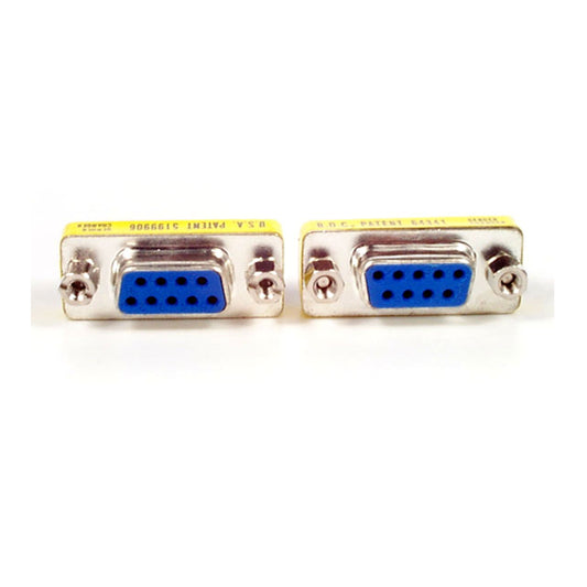 StarTech.com Slimline DB9 Serial Gender Changer - F/F - Serial gender changer - DB-9 (F) to DB-9 (F) - GC9SF
