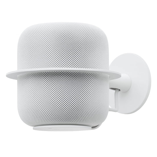 PlayWithNoBox Wall Mount for Apple Home Pod - Homepod Wall Mount Precision-Fit Holder with Built-in Cable Management, Heavy-Duty Steel Frame homepod