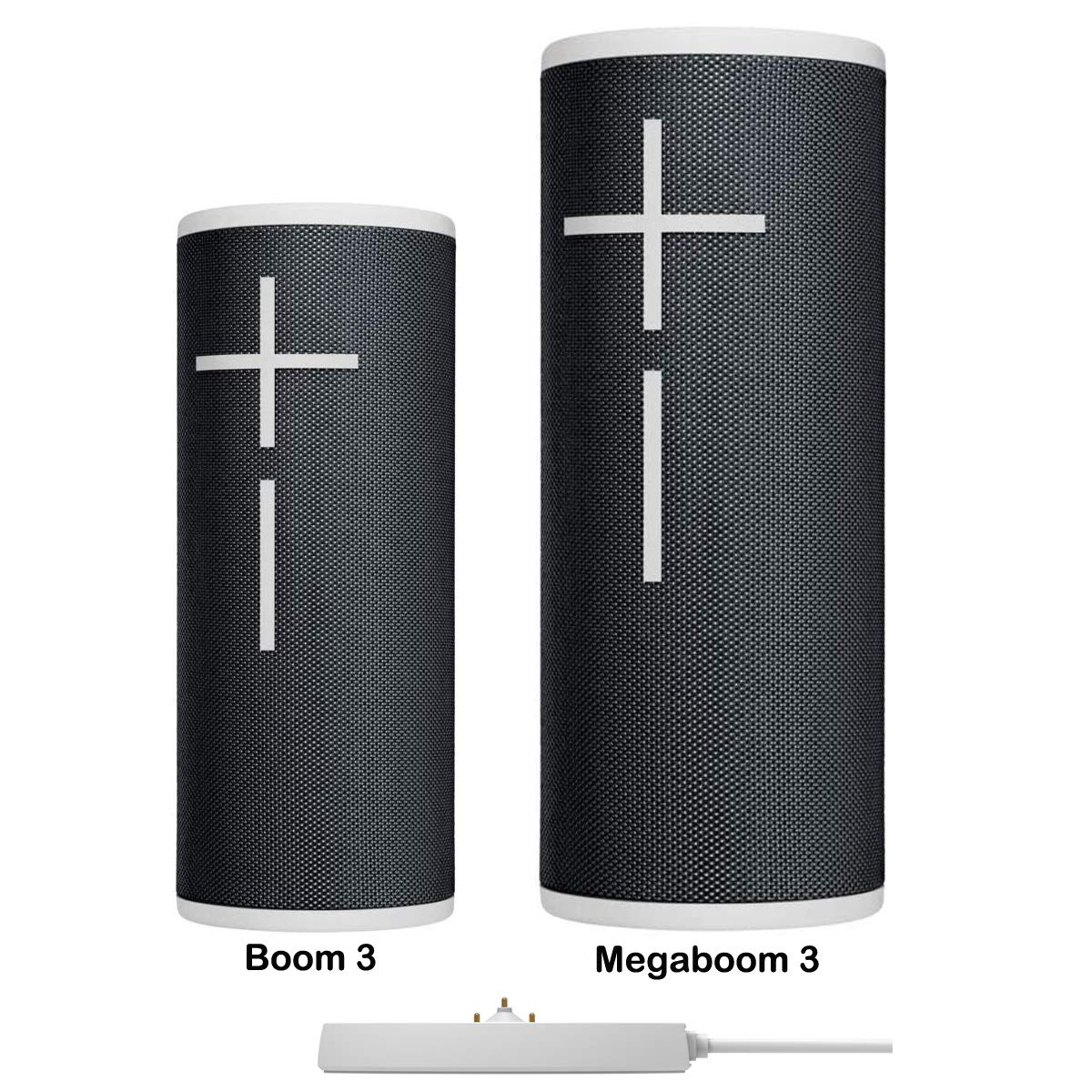 Soarking Power Up Charging Dock Compatible with Ultimate Ears UE Boom 3/Megaboom 3/Blast/Megablast(Wall Charger and 5 Feet Cable Included) White(Not