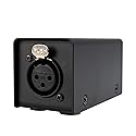 Rodyweil Microphone In Line Preamp Gain Booster for Dynamic and Ribbon Mic