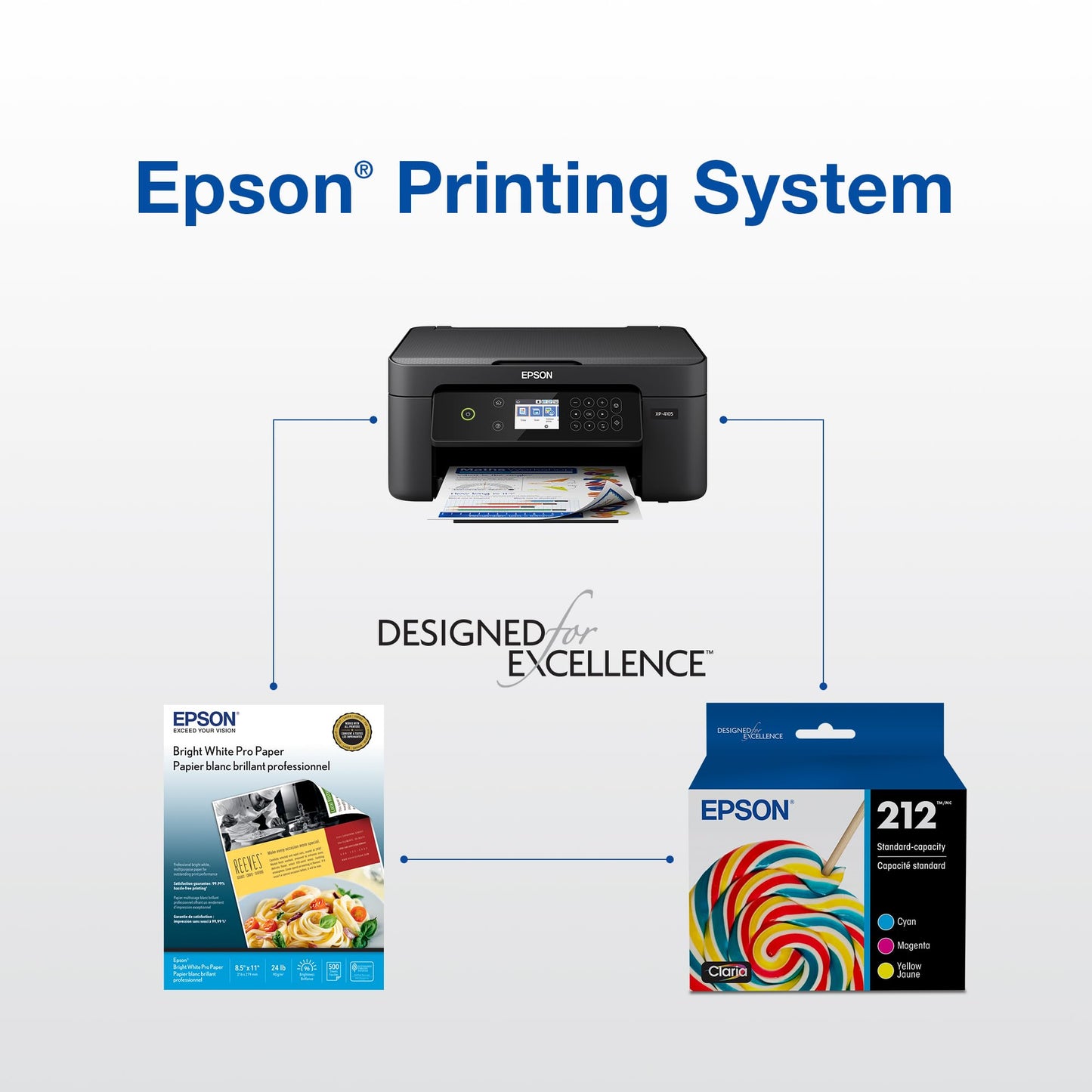 Epson 212XL Black Ink Cartridge 2/Pack Bundle