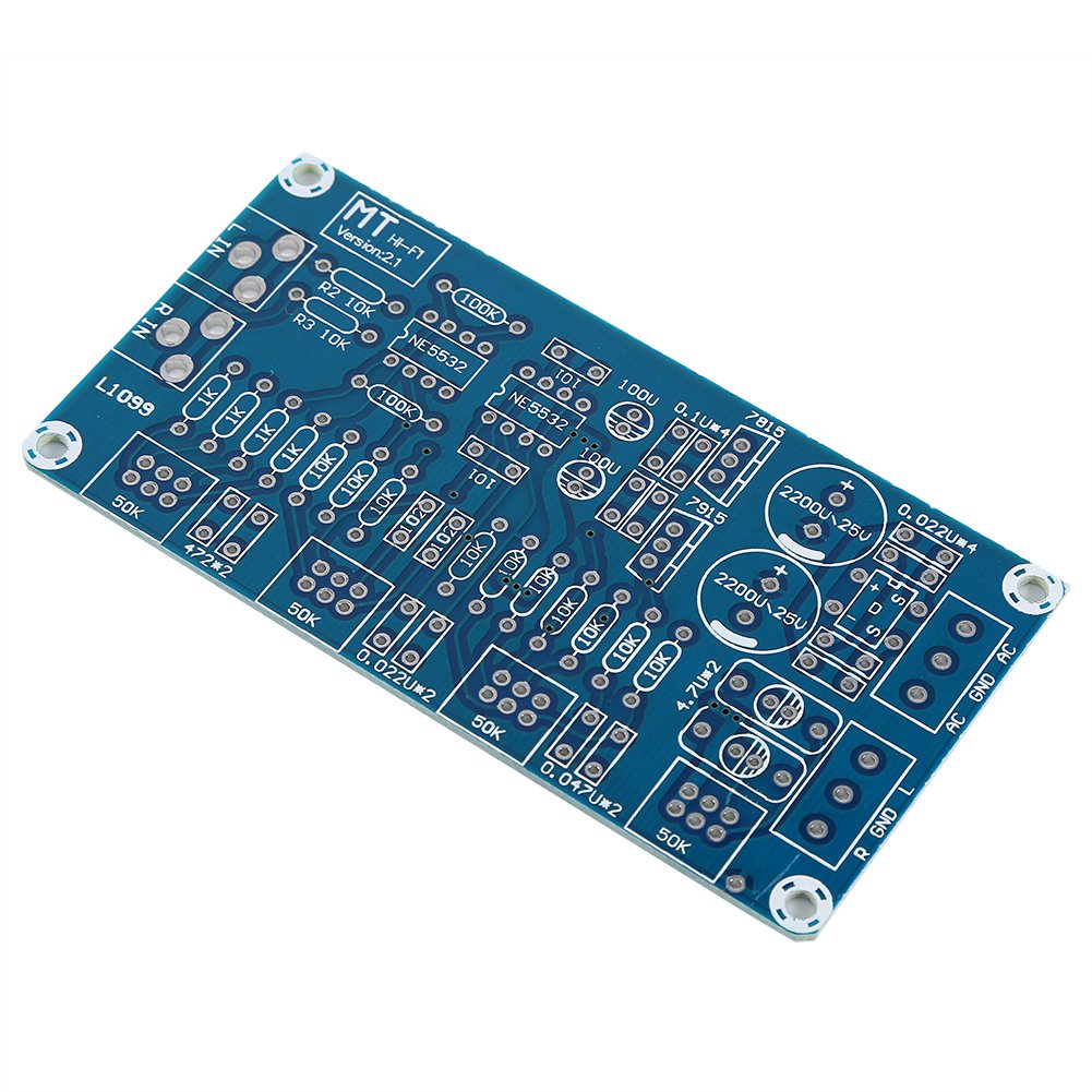 Assembled NE5532 OP-AMP HiFi Amplifier Volume Tone EQ Control Board Preamplifier DIY Kits