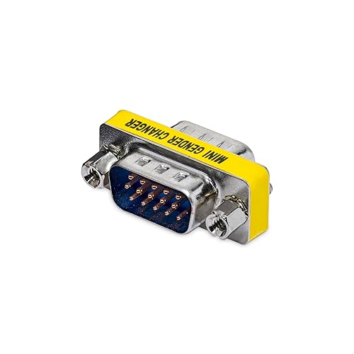 StarTech.com VGA Gender Changer - HD15 Female to HD15 Male - - Male/Male - Monitor Adapter (GC15HSM)