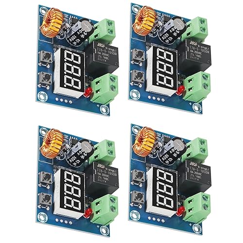 4PCS 12V-36V DC Voltage Protection Modules XH-M609 Over-Discharge Circuit Protection Module Digital Low Voltage Protector Disconnect Switch…