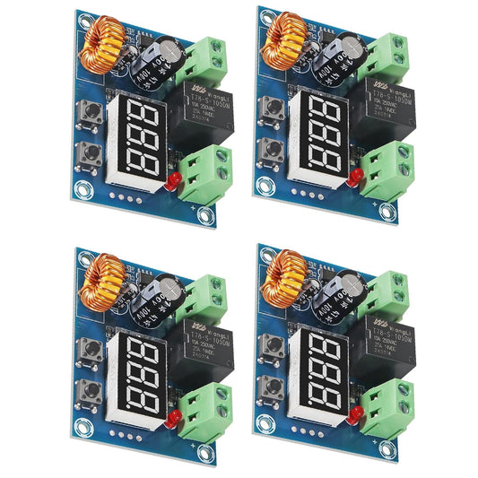 4PCS 12V-36V DC Voltage Protection Modules XH-M609 Over-Discharge Circuit Protection Module Digital Low Voltage Protector Disconnect Switch…