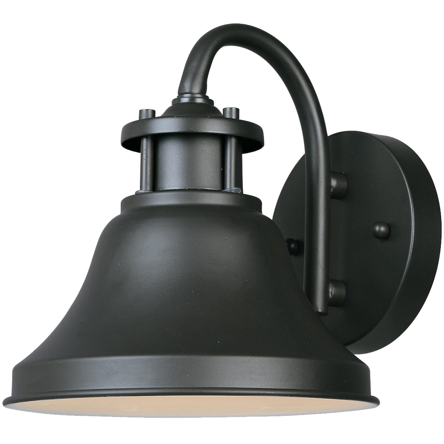 Designers Fountain Bayport Outdoor Light Fixture, 7.75 Inch Exterior Wall Lantern Sconce for Front Door, Patio and Porch, Bronze, 31311-BZ
