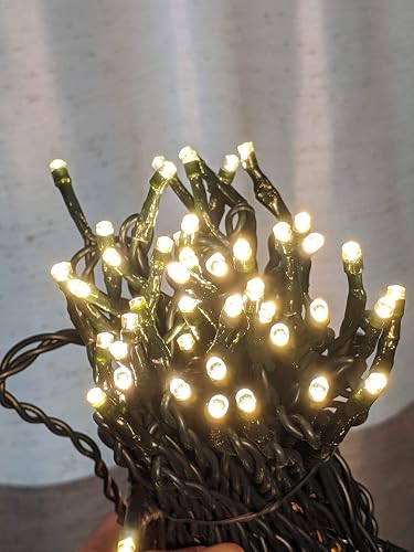 33ft 100-LED Outdoor Waterproof Warm White String Lights - Works with Low Voltage Landscape Lighting Systems (12V) (Product is not Compatible