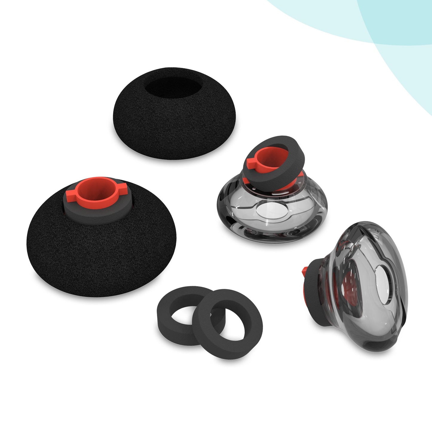 Wiki VALLEY Eartips Replacement for Plantronics Voyager 5200 5220 5210,Earphone Kits Earpads for Plantronics Voyager 5200 Voyager Legend Voyager Pro