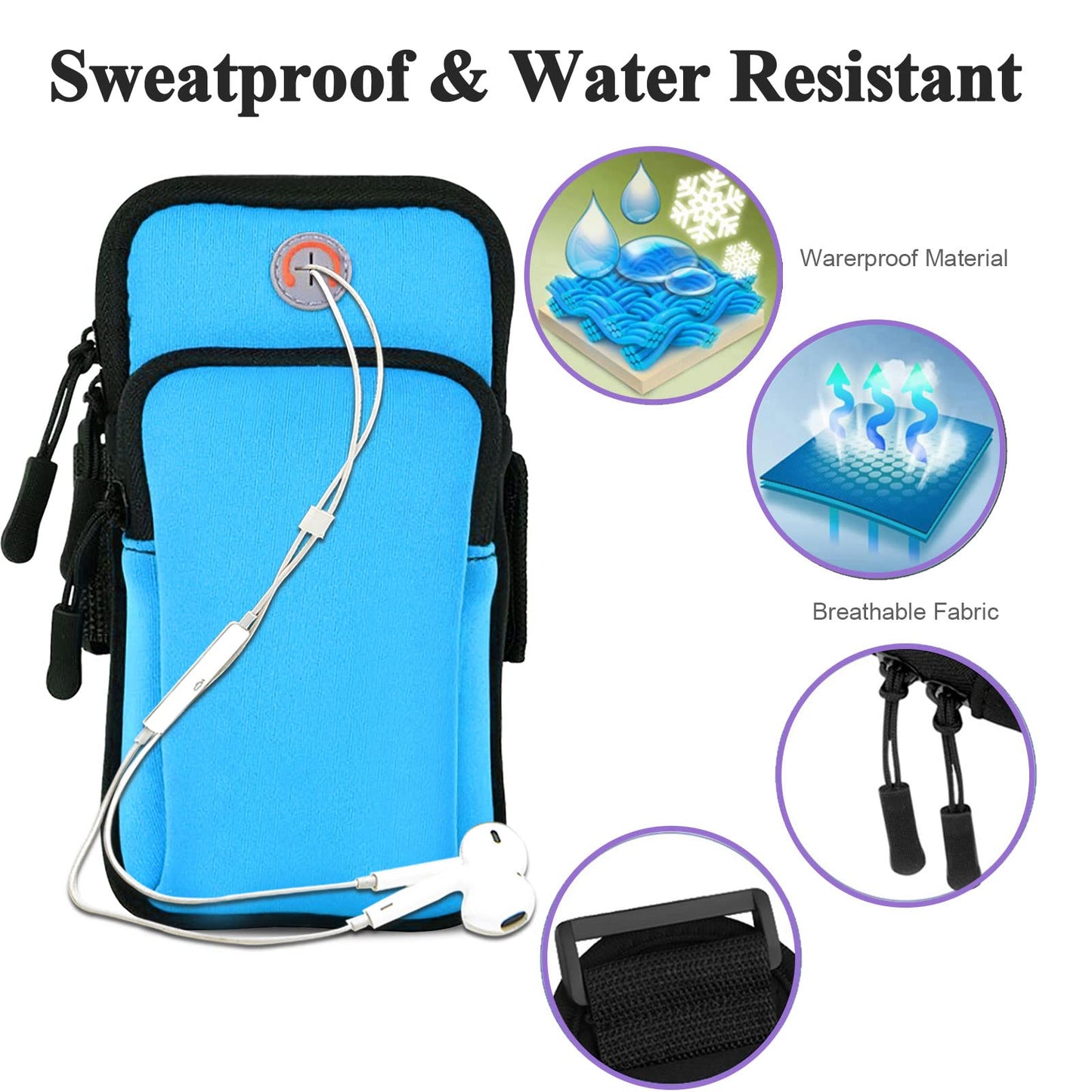 MOVOYEE Phone Holder for Running Women Men Kids,iPhone Armband 17 16 16e 15 14 13 12 11 Pro Max Xs Xr X Plus Mini,Galaxy Ultra S26 S25 S24 S23 Note