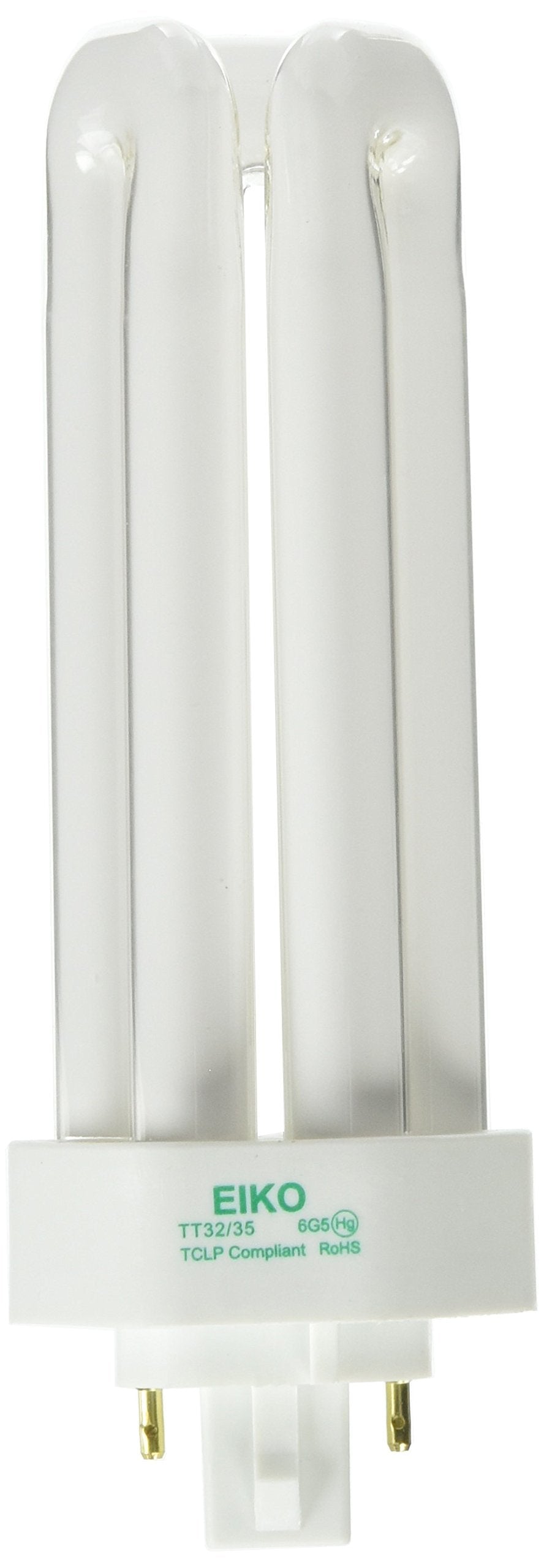 Eiko TT32/35 32W Triple-Tube 3500K GX24q-3 Base Fluorescent Halogen Bulbs