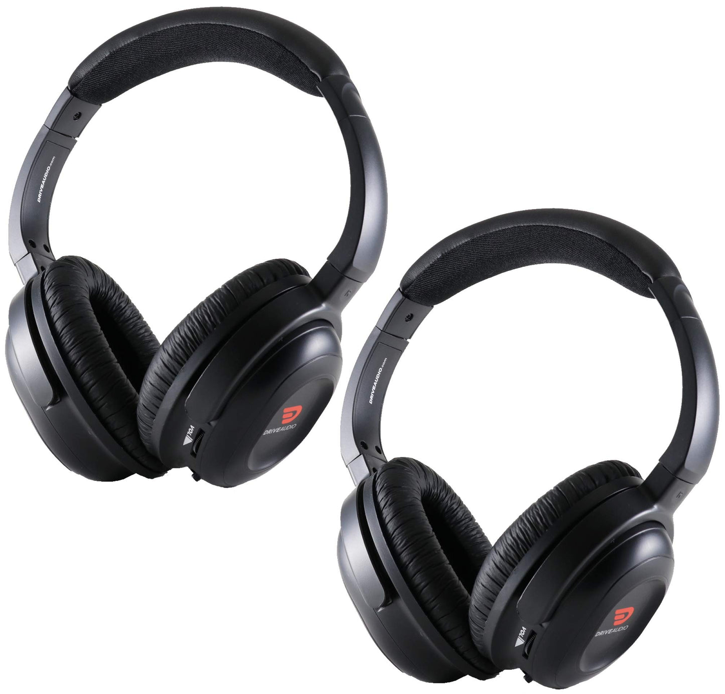 DRIVE AUDIO Headphones for Honda & Acura (2 Pack) Fits Odyssey, CR-V, Accord, HR-V, Pilot, Passport, Ridgeline, RDX, MDX