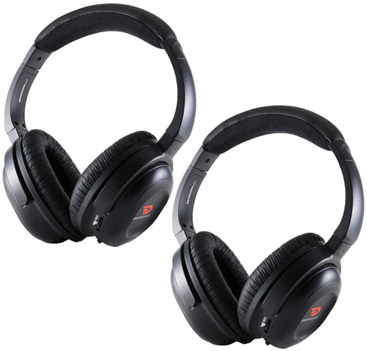 DRIVE AUDIO Headphones for Honda & Acura (2 Pack) Fits Odyssey, CR-V, Accord, HR-V, Pilot, Passport, Ridgeline, RDX, MDX