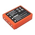Replacement Battery for HBC Radiomatic Quadrix Keynote Patrol D Micron 4 Micron 5 Micron 6 Micron 7 Linus 4 Vector Pro,fit BA223000 BA223030…