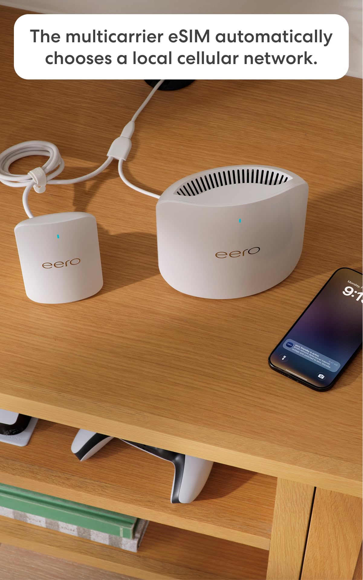 Amazon eero Signal 4G LTE cellular backup for eero systems, annual eero Plus subscription is required for connectivity - available in app (newest