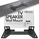 Sound Bass TV Speaker Wall Mount Bracket | Compatible with Bose TV Speaker Soundbar Only | Complete with Full Mounting Hardware Kit | Only Suitable