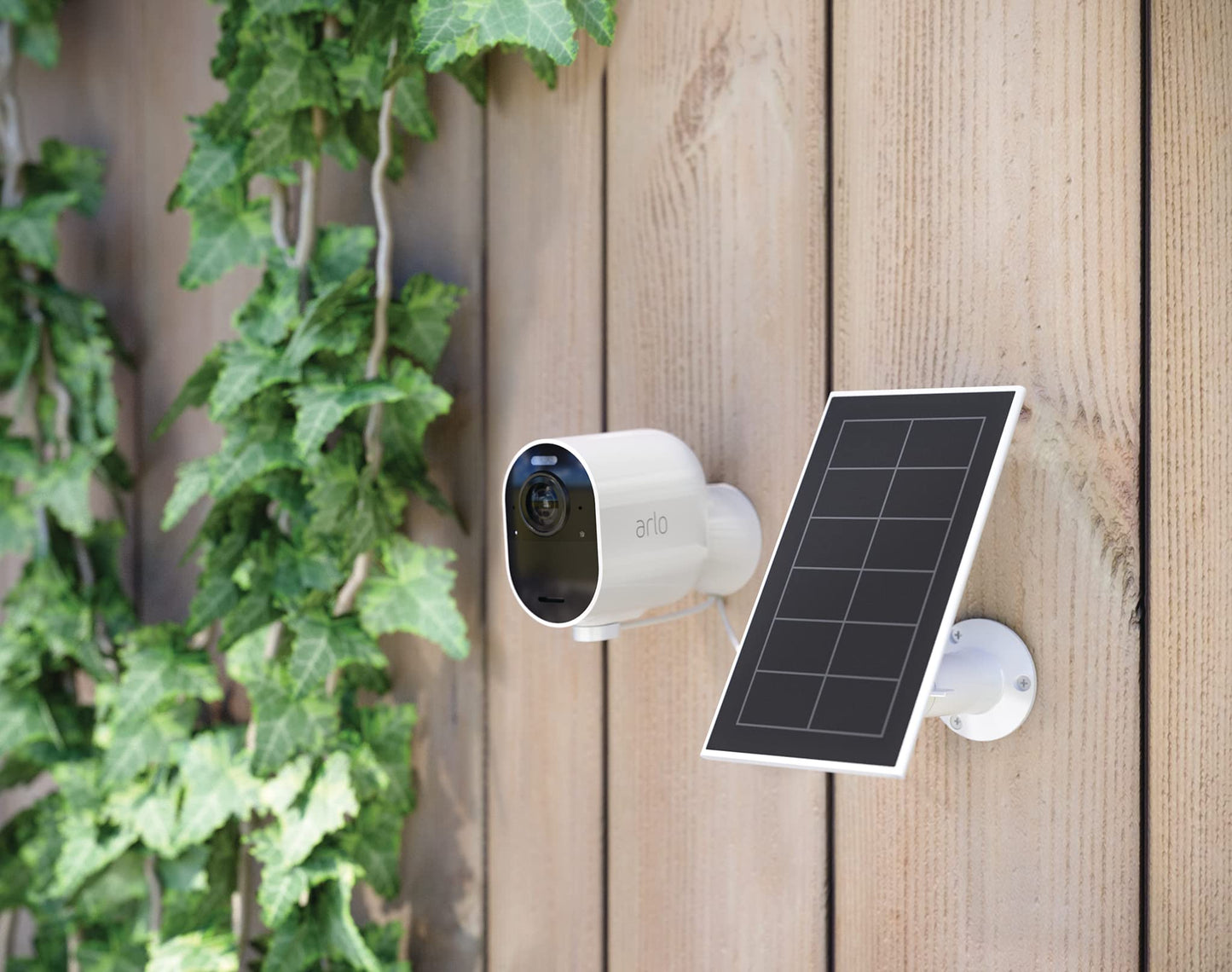 Arlo Solar Panel Charger for Arlo Ultra / Pro 3 Security Cameras - White/Black