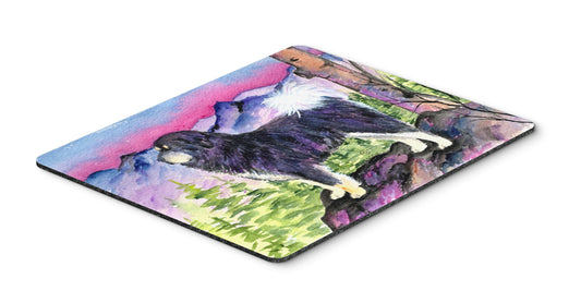 Caroline's Treasures SS8528MP Tibetan Mastiff Mouse Pad, Hot Pad or Trivet for Home Office Gaming Working Computers Laptop Mouse Mat,Washable Large