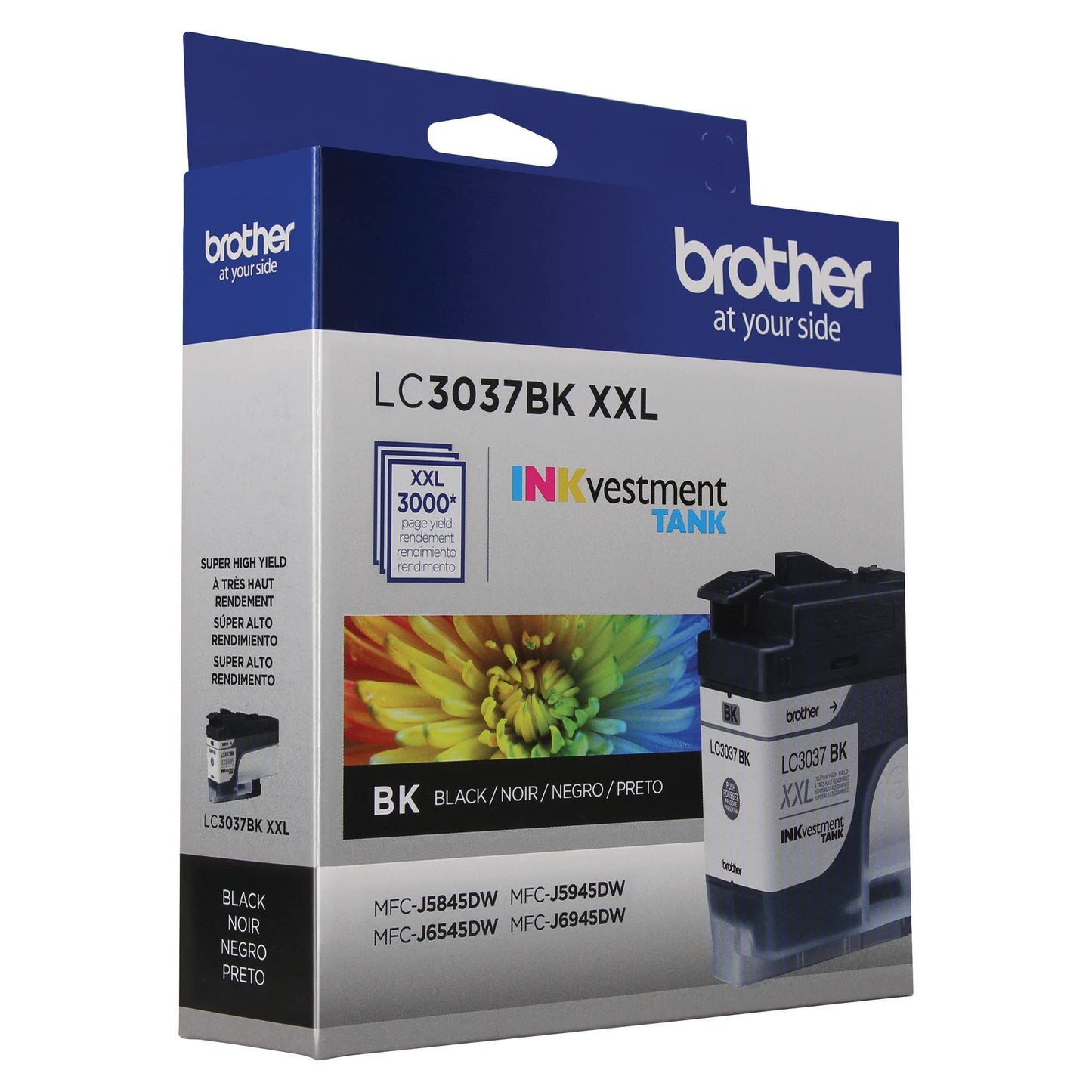 Brother LC3037 Black Extra-High-Yield Ink Cartridge, LC3037BKS