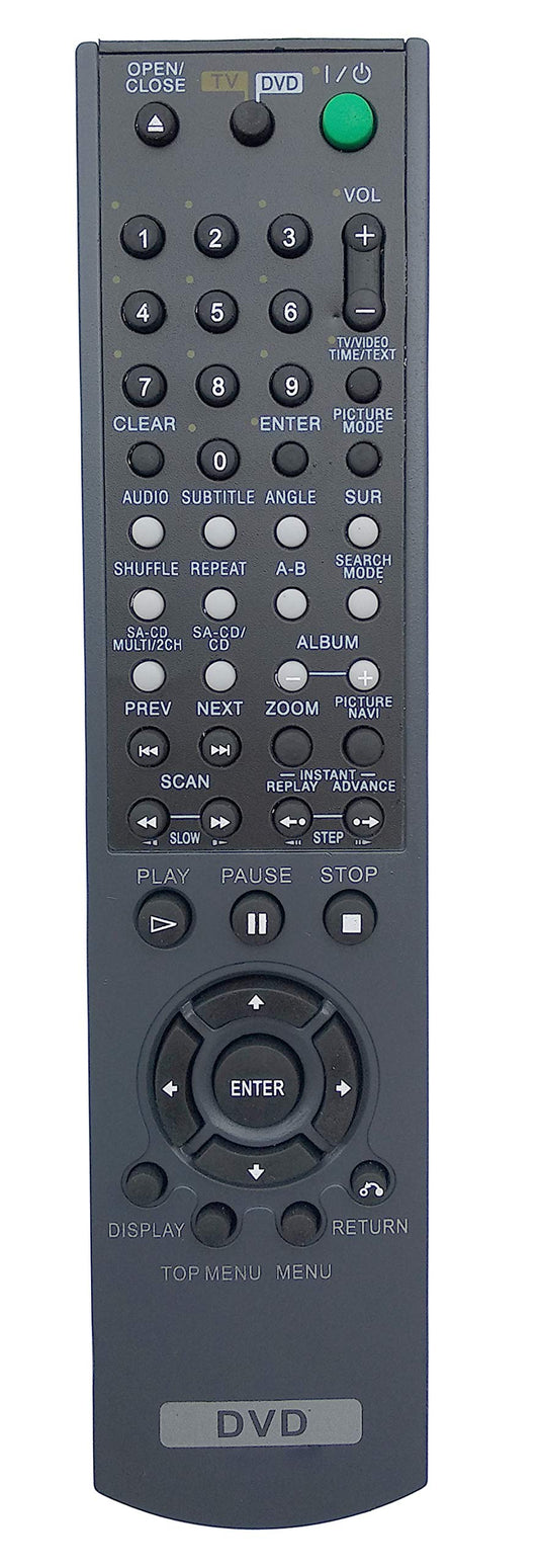 Universal Remote Compatible for Sony RMT-D171A DVP-NS775V RMT-D159A DVP-NC682V DVP-NC685V DVD Player