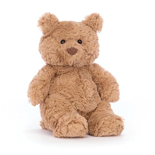 Jellycat Bartholomew Bear Stuffed Animal, Tiny 6 inches - Teddy Bear Plush - Soft and Huggable - Classic Children's Gift