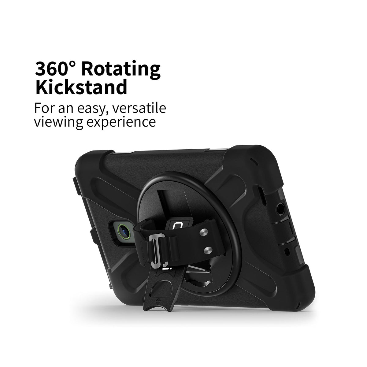 CODi Rugged Case for Samsung Galaxy Tab Active 3 and Tab Active 5, 8" (T570/SM-X306) | 360° Protection, Drop-Test & Fluid Contamination Certified