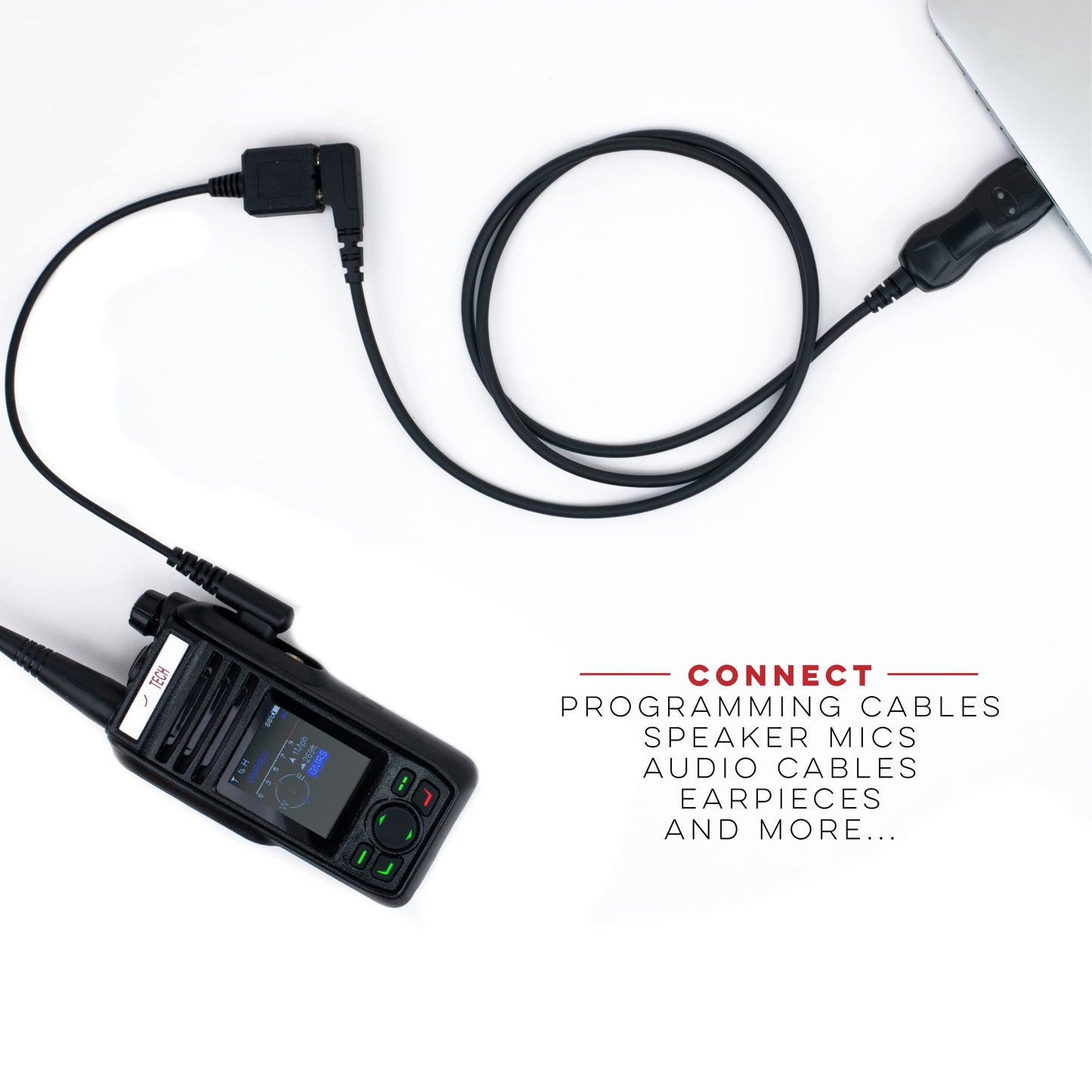BTECH GMRS-PRO/UV-PRO K1 Adapter Cable for Enhanced Accessory Compatibility - Integration and Backward Compatibility with K1 Accessories