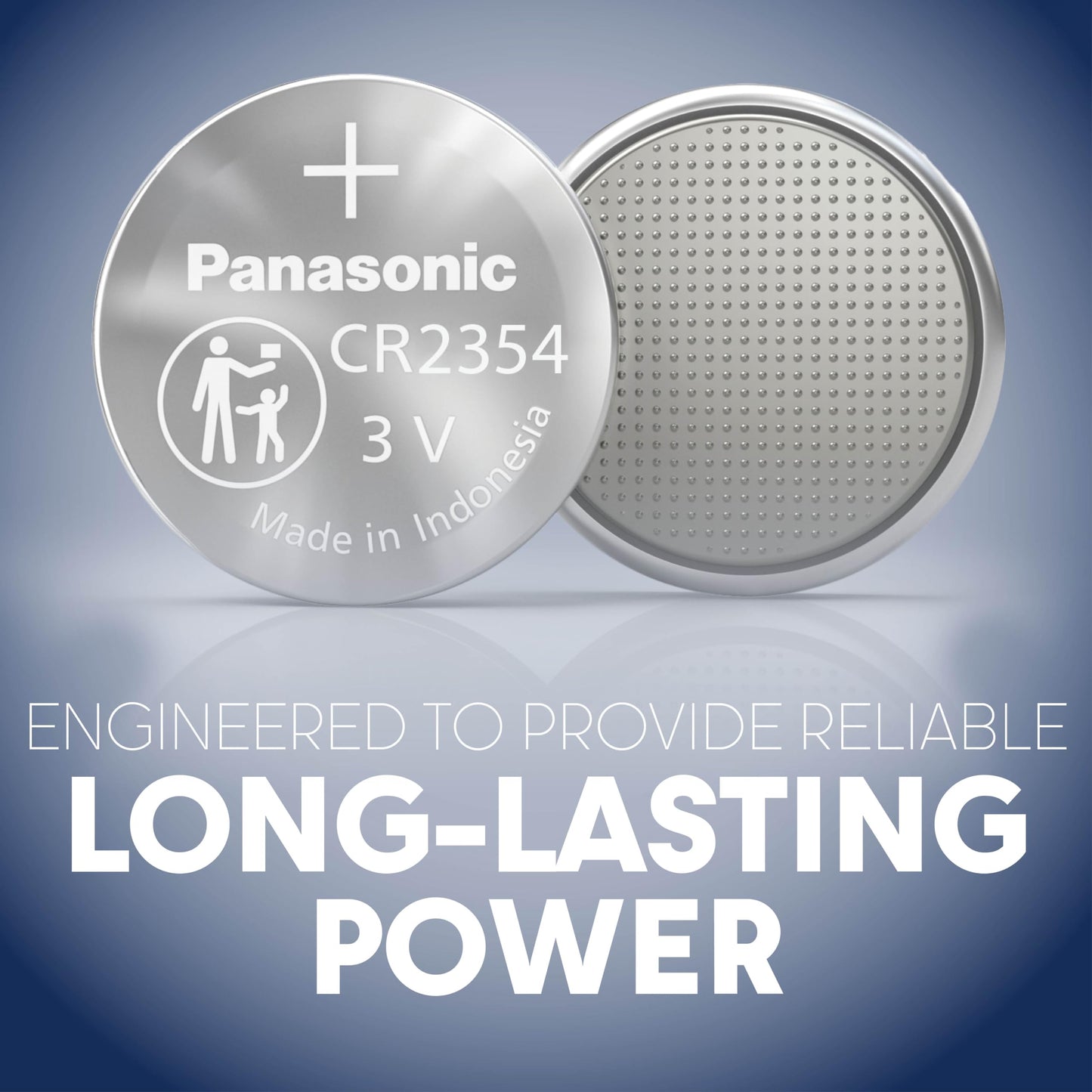 Panasonic CR2354 3.0 Volt Long Lasting Lithium Coin Cell Batteries in Child Resistant, Standards Based Packaging, 1-Battery Pack