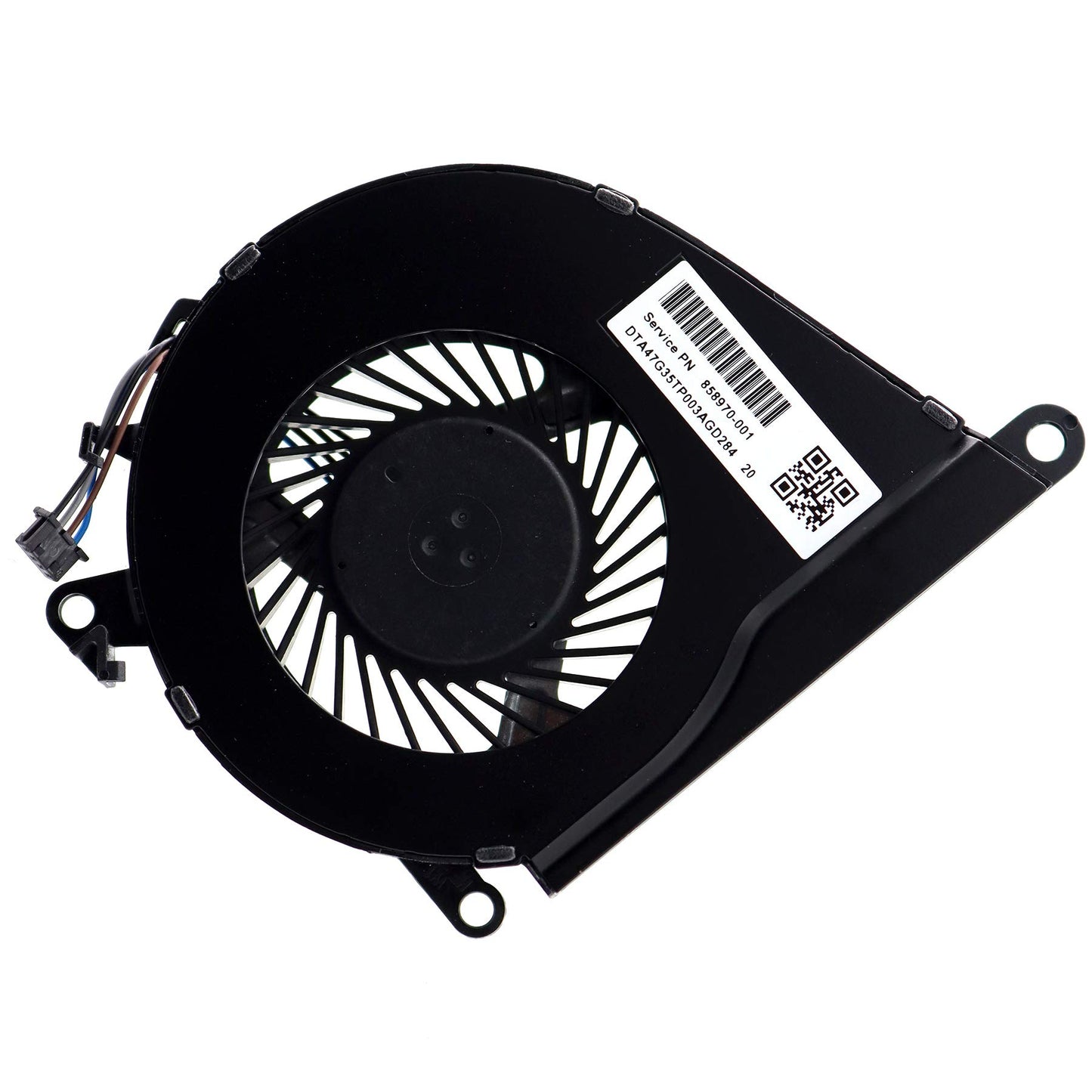 Deal4GO CPU Cooling Fan NS75B00-15K10 Replacement for HP Omen 15-AX 15-AX000 15-AX100 15-AX200 TPN-Q173 Pavilion 15-BC 858970-001