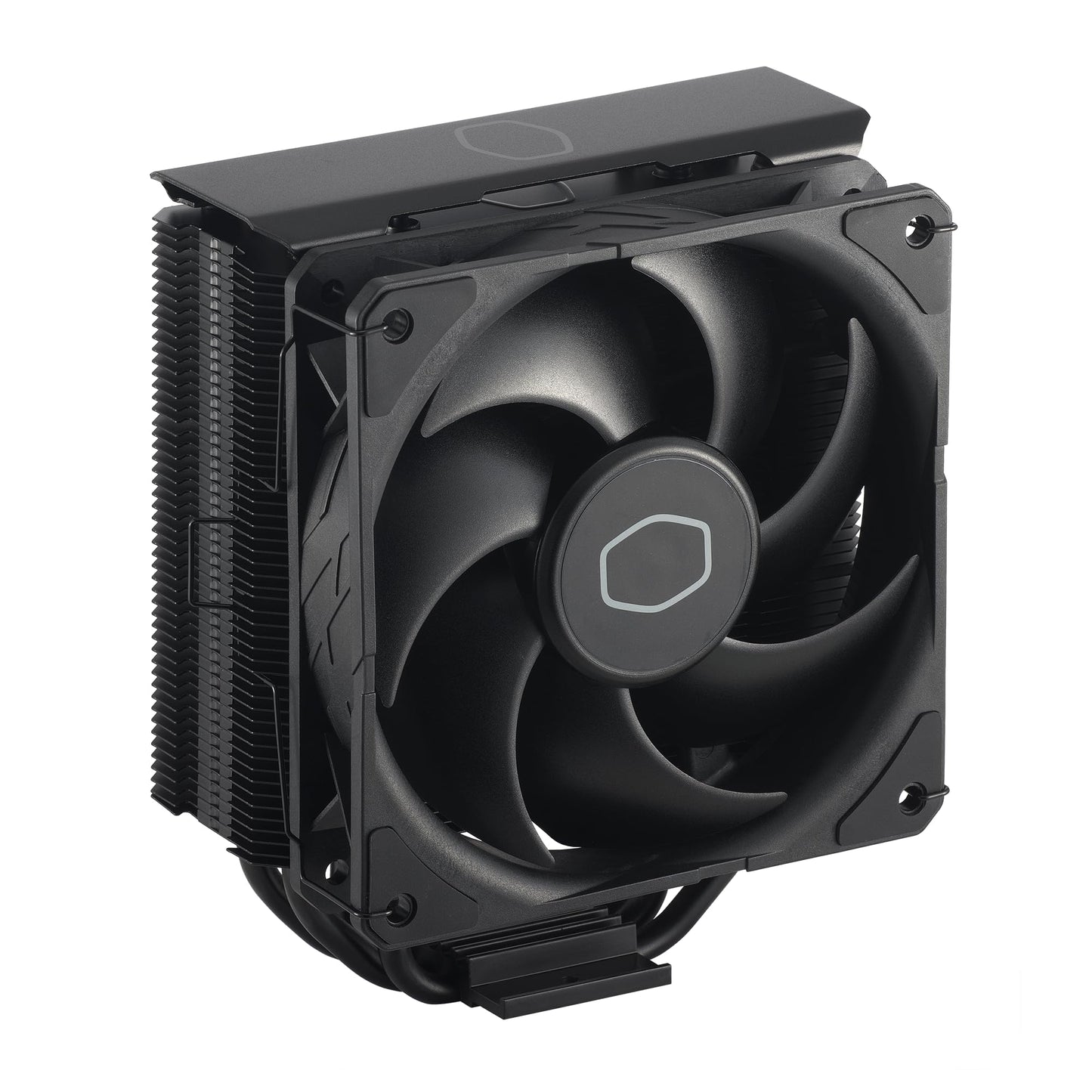 Cooler Master Hyper 212 Black CPU Air Cooler - 120mm High Performance PWM Fan, 4 Copper Heat Pipes, Aluminum Top Cover, Low Noise & Easy Installation