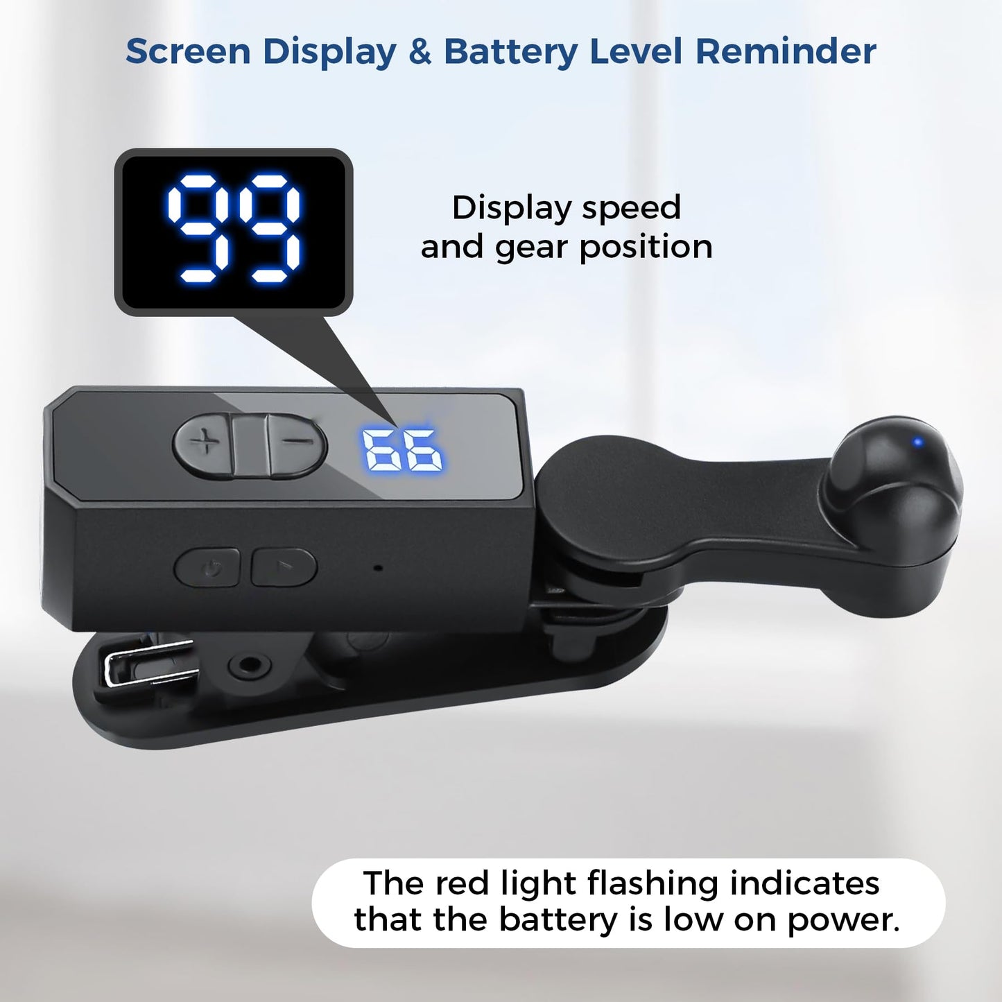 Rechargeable Auto Clicker for iPhone Android, Wireless Screen Tappers for Tiktok, Portable Phone Tapper for Smartphone, Live Broadcasts Likes