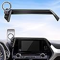 pop-tech Magnetic Car Mount for Toyota Highlander 2020 2021 2022 2023 2024 2025 2026: for MagSafe Strong Magnets Cell Phone Holder Fit 8-Inch Touch