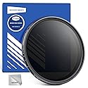 NEEWER Basics 77mm Variable ND Filter, ND2-400 1-9 Stops Light Reduction Rotatable Variable Neutral Density Filter with Anti Fingerprint Coating, Slim