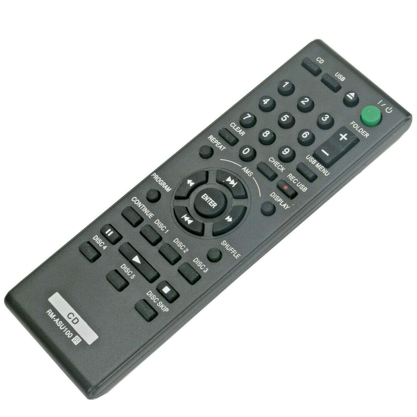 New - RM-ASU100 Remote Control Replace for Sony Compact Disc Player CDP-CE500 CDPCE500