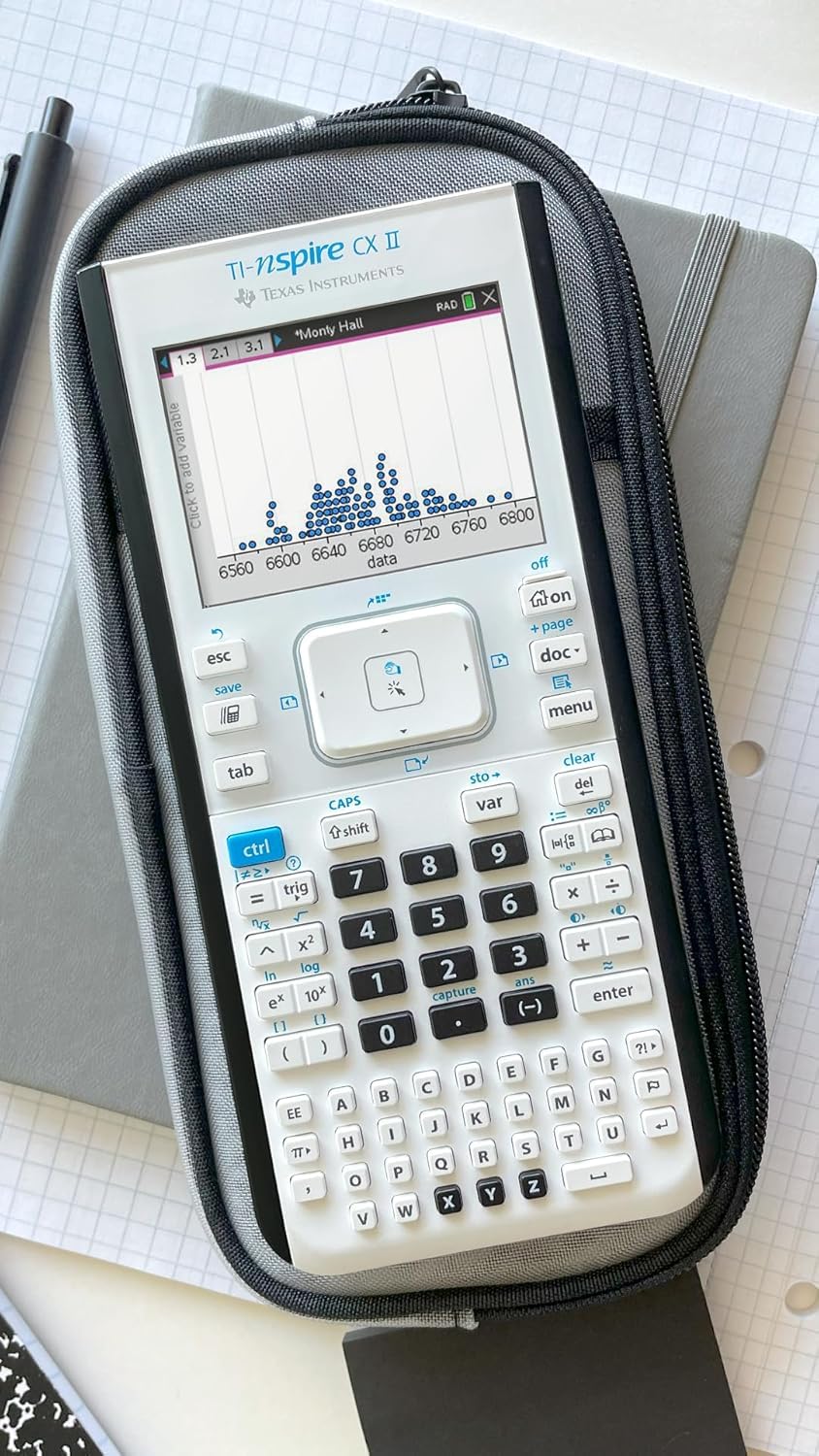 TI-Nspire CX II Color Graphing Calculator with Student Software (Renewed)