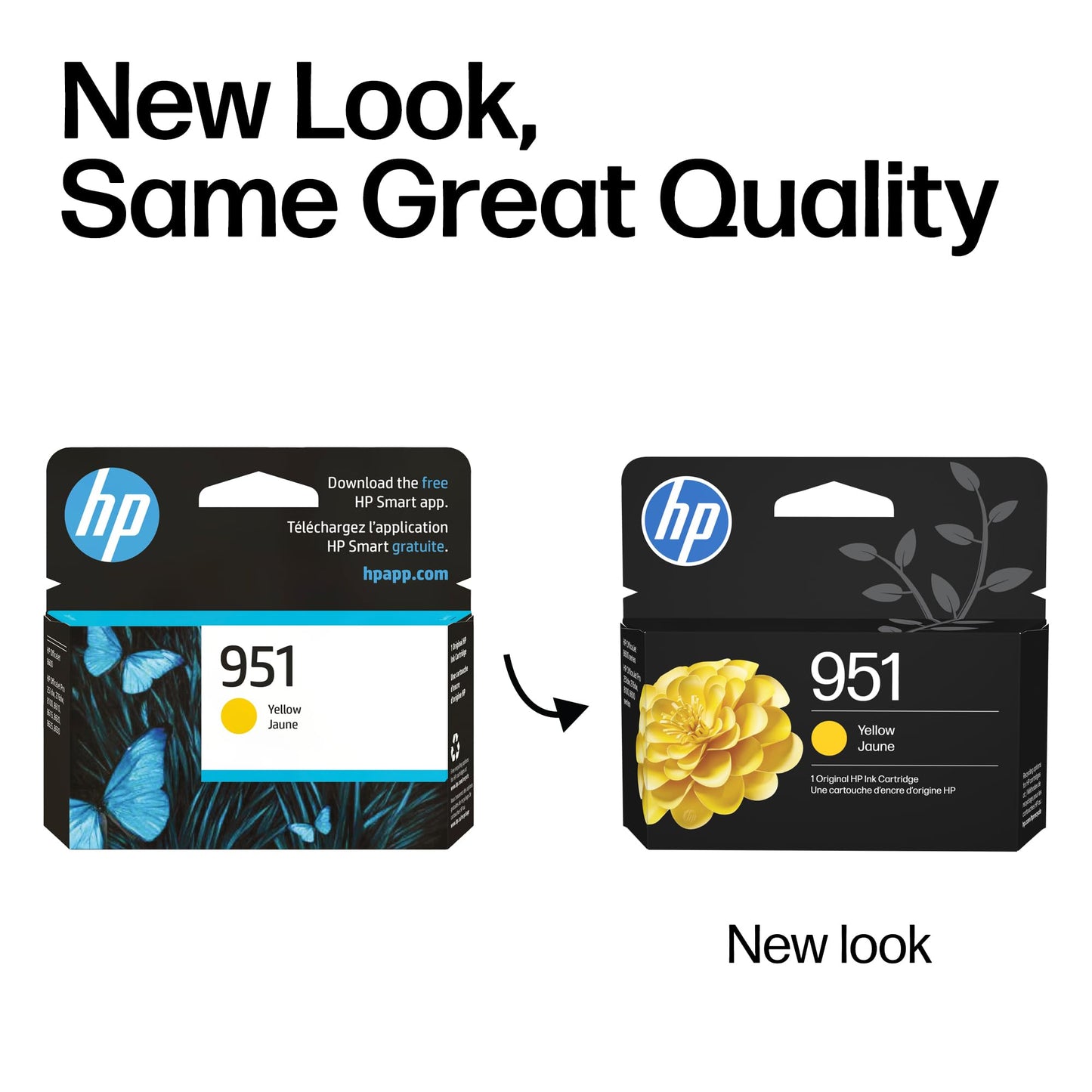 HP 951 Yellow Ink Cartridge | Works with OfficeJet 8600, OfficeJet Pro 251dw, 276dw, 8100, 8610, 8620, 8630 | Eligible for Instant Ink | CN052AN