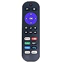 Replacement-Remote-Control for Roku-TV, Compatible with TCL/ONN/Element/Westinghouse/Haier/Hitachi/LG/Sanyo/JVC/Magnavox/RCA/Philips Roku Built-in