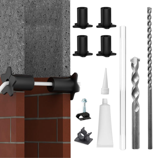 Starlink Cable Routing kit for 5/8 inch Wall Hole,starlink min Cable Installation kit Wall Cable Pass Through Routing Tool Wall Grommets Accessories