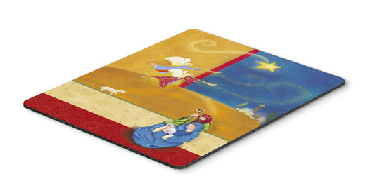 Caroline's Treasures APH5626MP Contemporary Nativity Christmas Mouse Pad, Hot Pad or Trivet for Home Office Gaming Working Computers Laptop Mouse