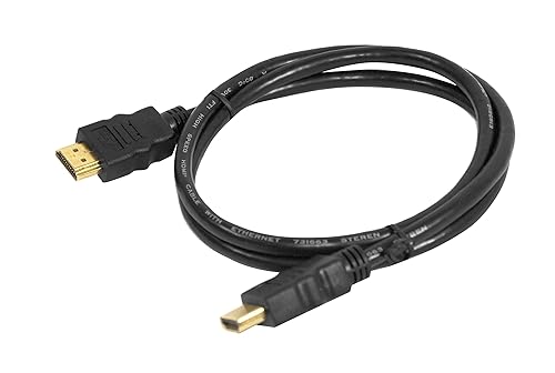 Steren 517-303BK 3-Feet HDMI High Speed with Ethernet Cable