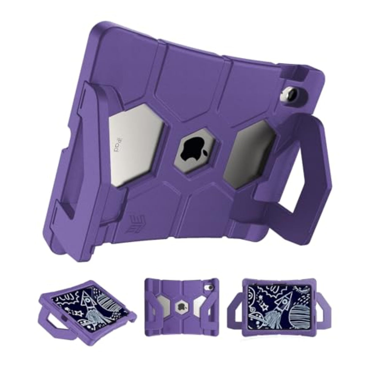STM Goods Duxling iPad (A16/10th Gen) Case for Kids - Ultra-Protective, Two-Handle Design Allows for Easy Carry and Functions as a Multi-Angle Stand