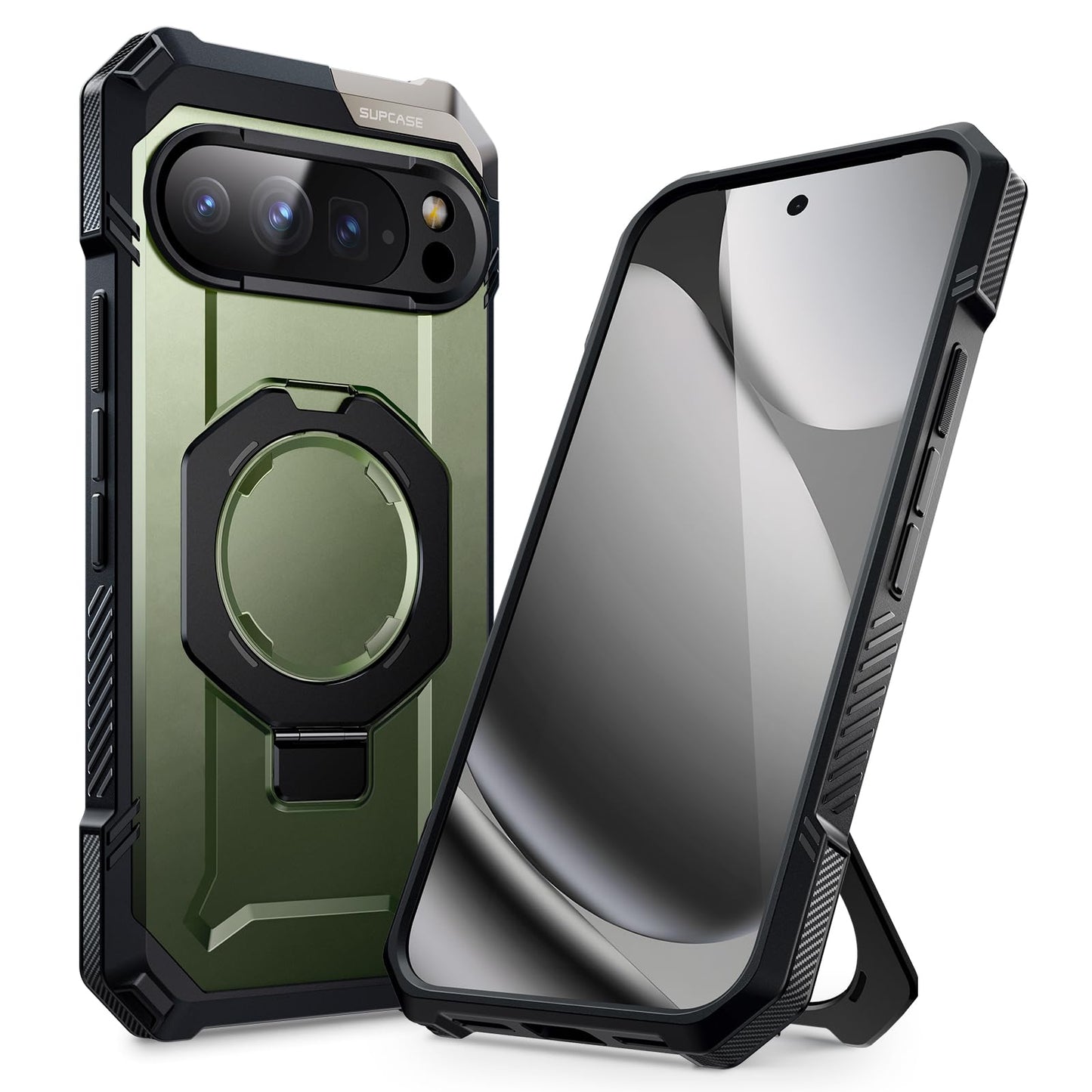 SUPCASE for Google Pixel 10 Pro XL Case with Stand (Unicorn Beetle Grip), [Compatible with MagSafe] [Military-Grade Protection] Heavy Duty Magnetic
