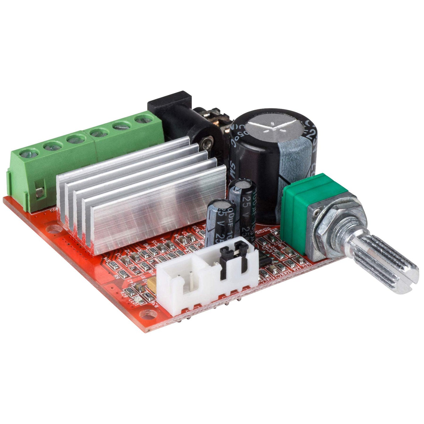 Parts Express 2.1 Hi-Fi Class D Audio Amplifier Board 2 x 15W + 30W 10-18 VDC