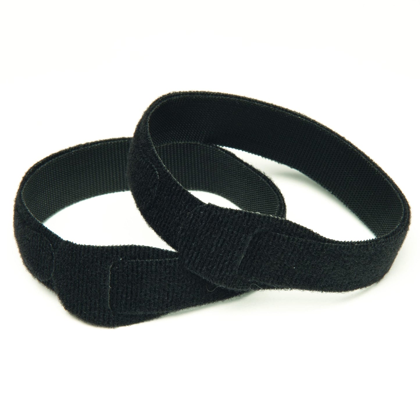 VELCRO Brand ONE-WRAP Ties | Reusable Pre-cut and Self Gripping | For Bundling Hoses, Wood, Heavy Duty Extension Cords | 4 Ct 23” x 7/8” | Black