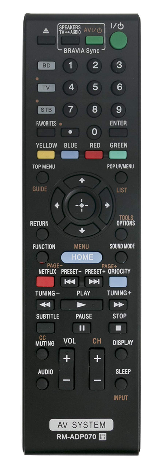 New RM-ADP070 Replaced Remote fit for Sony BDV-E780W RM-ADP059 HBD-E280 BDV-E980W HBD-E580 HBDE280 BDVE980W HBDE580 BDVE780W AV System Home Theater