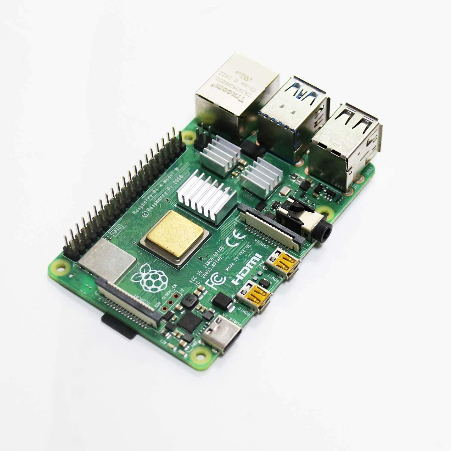 60 PCS Raspberry Pi 4 Heatsink Kit with Thermal Conductive Adhesive Tape, Aluminum Heat Sink Cooler and Copper Heatsink for Raspberry Pi B B+ 2/3/4/5